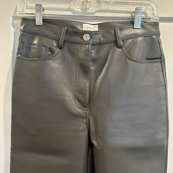 Aritzia Wilfred The Melina Pant In Color Argentique size 4 - Picture 6 of 14